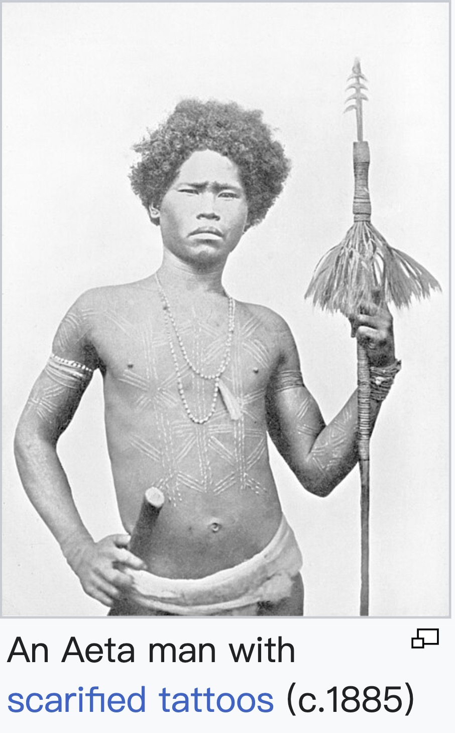 Aeta population photographs and genetic reference material., image 5 of 14