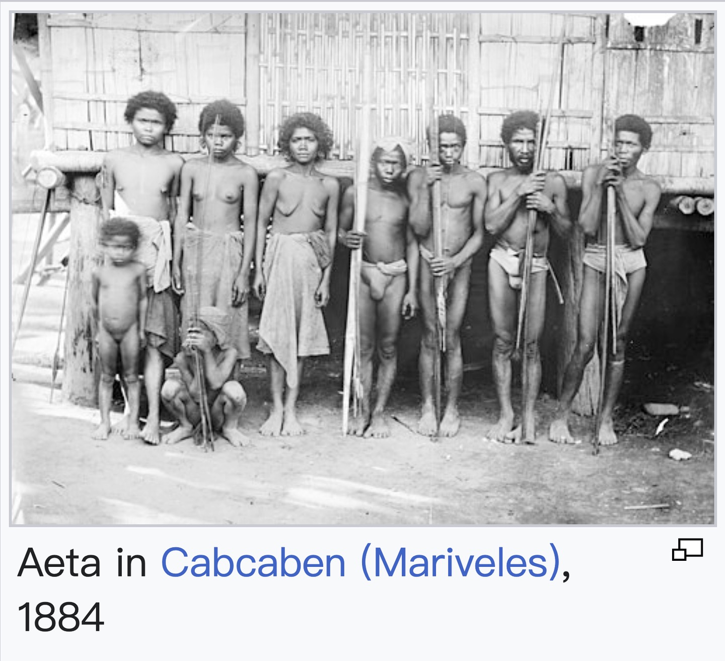 Aeta population photographs and genetic reference material., image 9 of 14