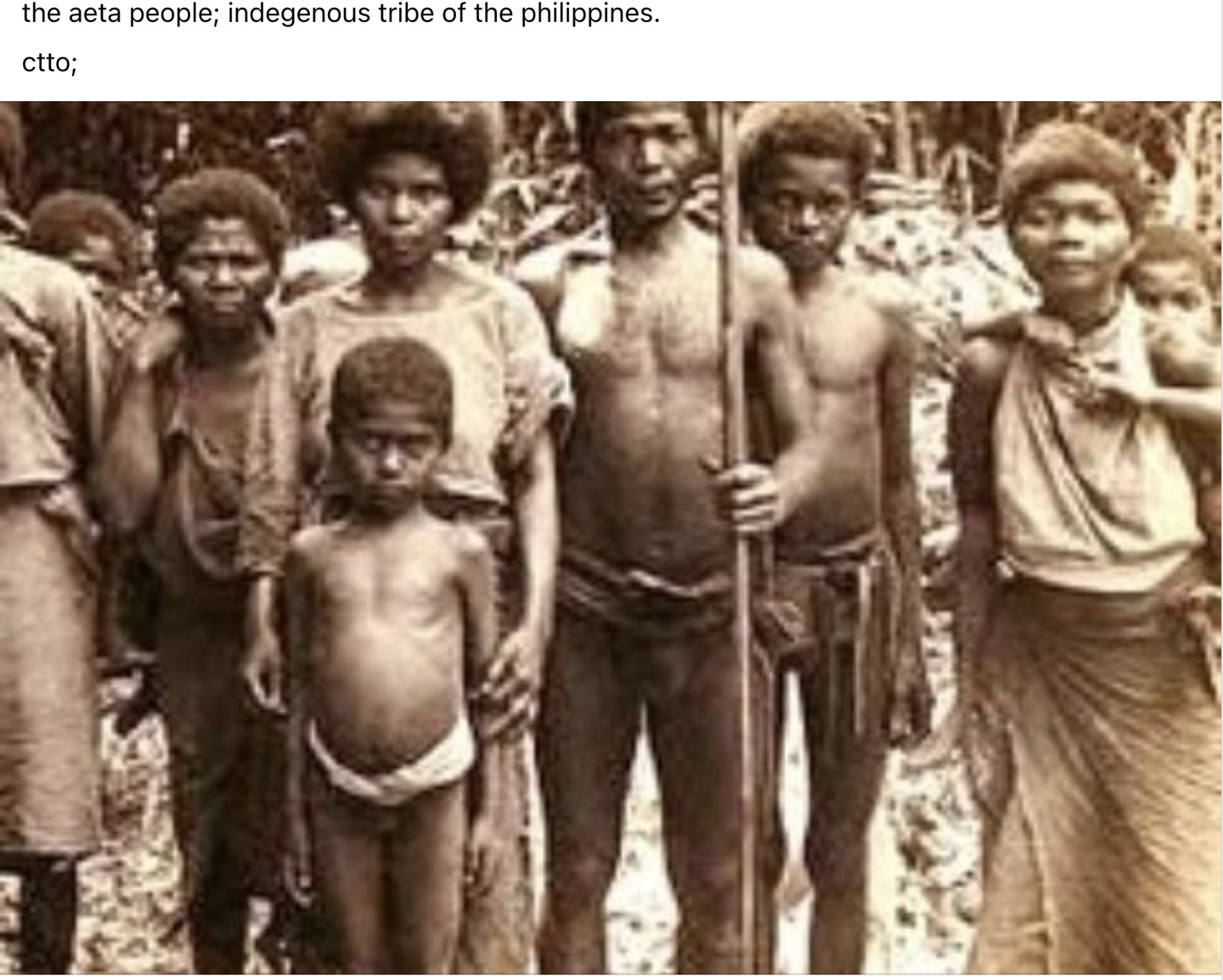 Aeta population photographs and genetic reference material., image 13 of 14