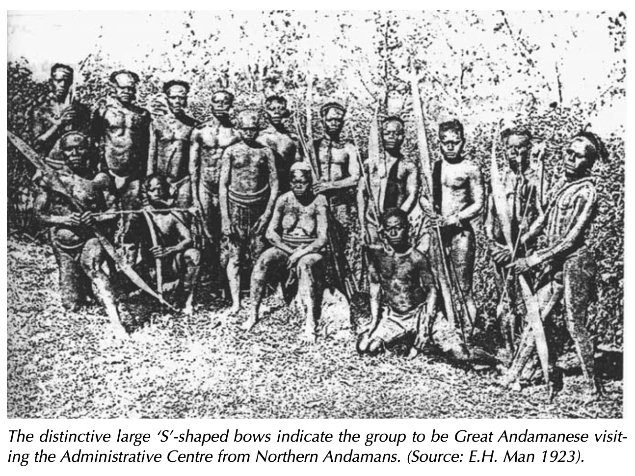 Historical photographs of Great Andamanese peoples., image 4 of 7