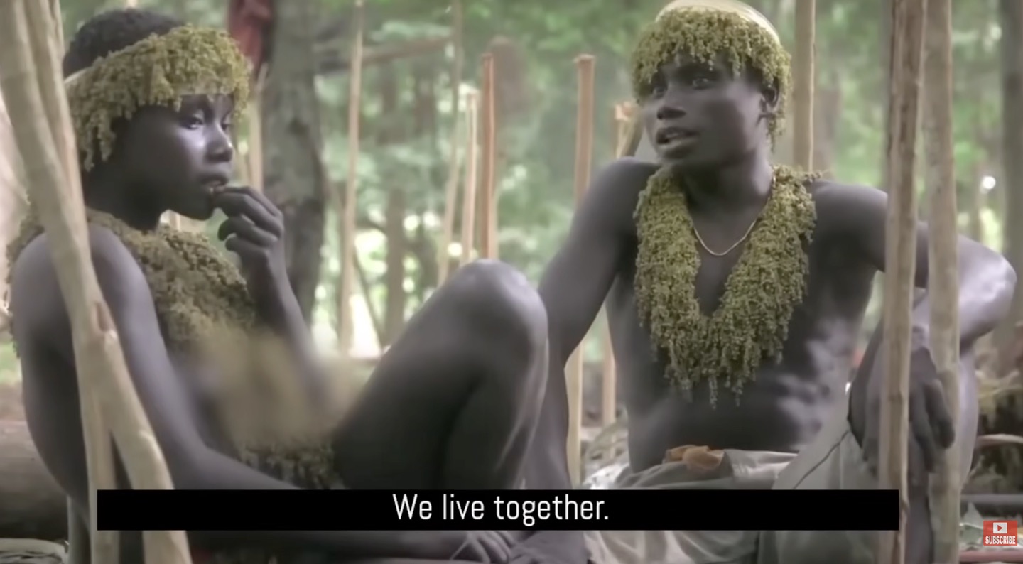 Modern field-interview images of the Jarawa., image 4 of 6
