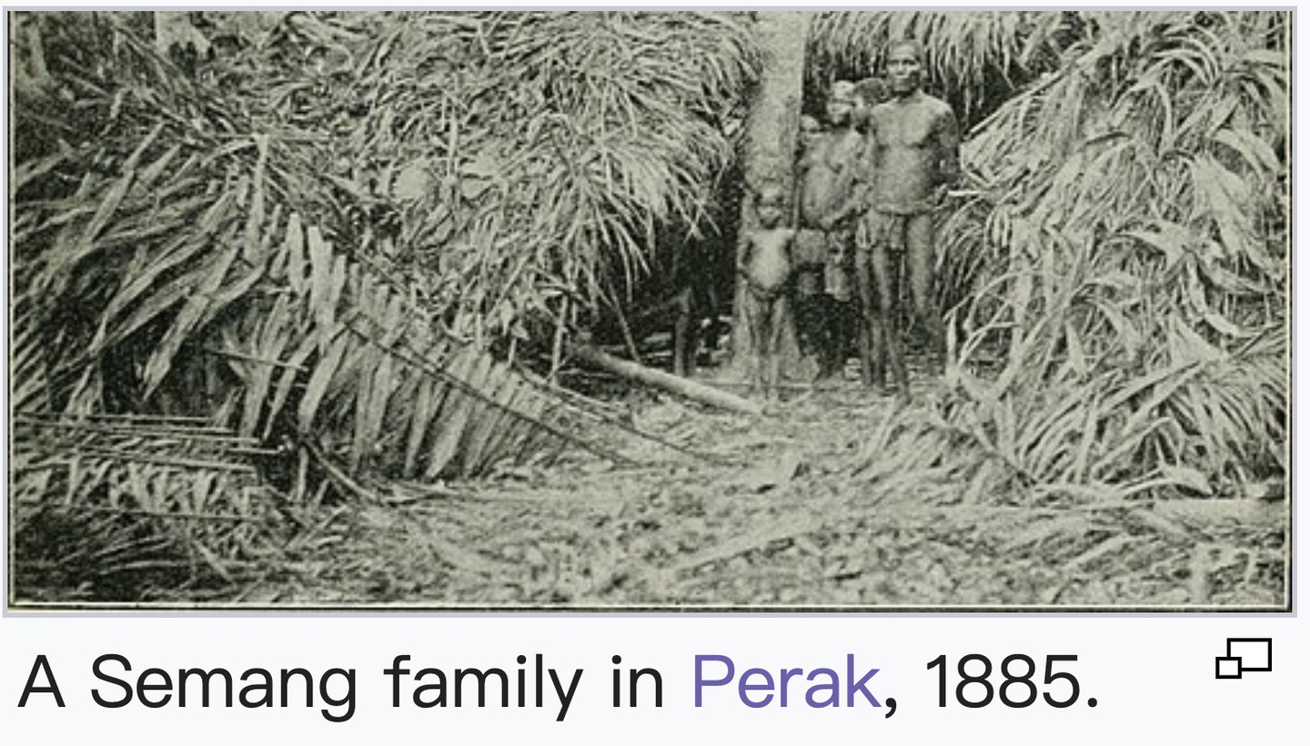Portraits of Semang peoples., image 3 of 14