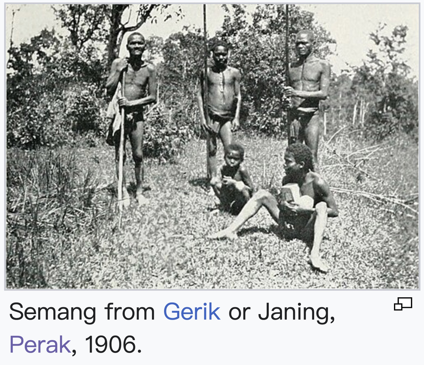 Portraits of Semang peoples., image 7 of 14