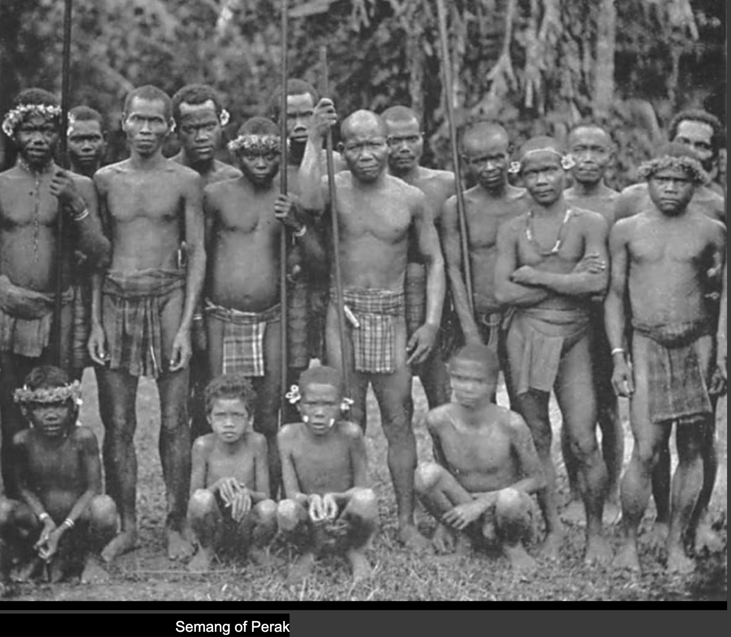 Portraits of Semang peoples., image 12 of 14