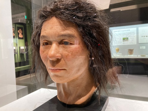 Facial reconstruction of the female Funadomari individual F23